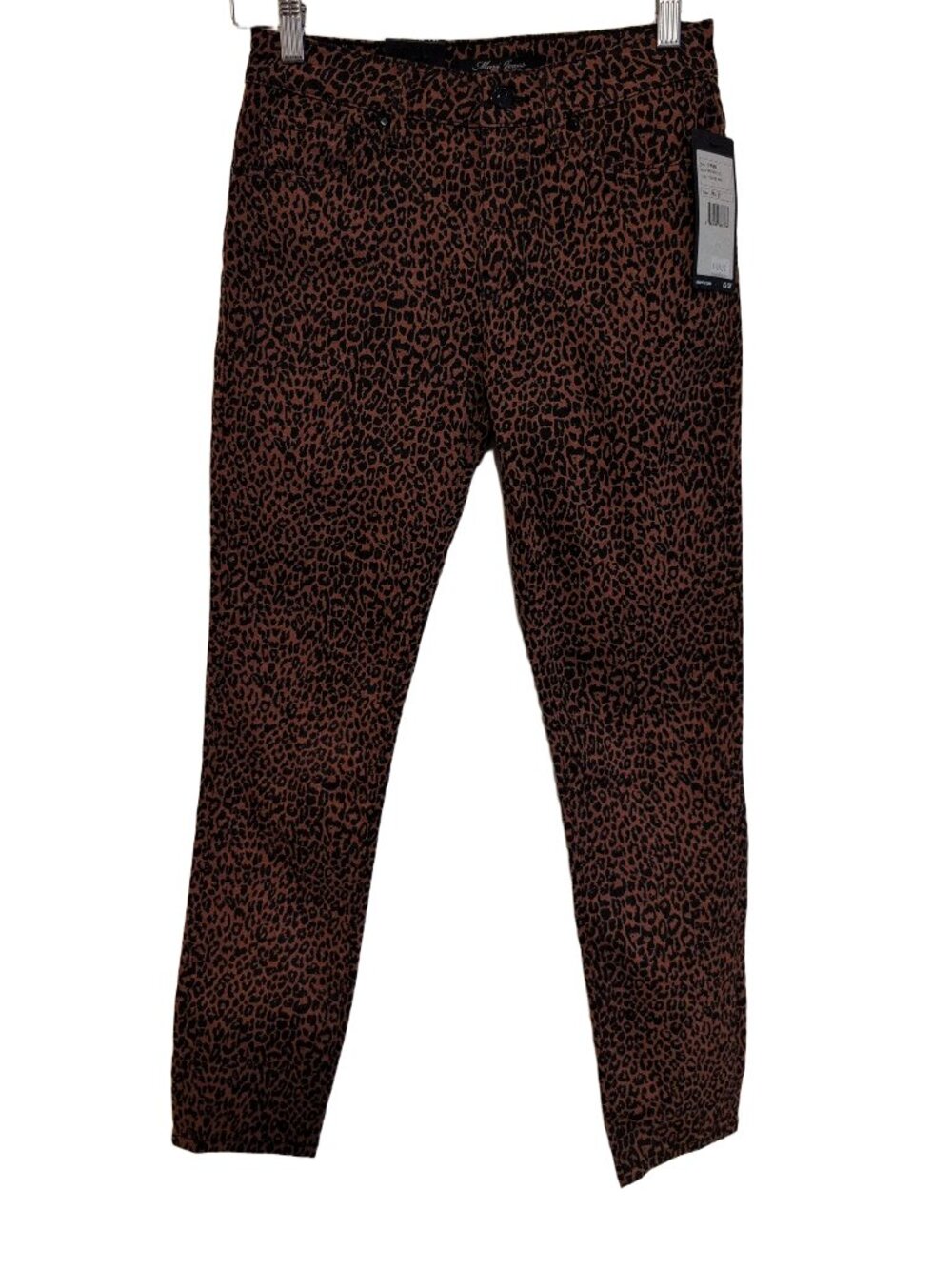 NWT Mavi Jeans High Rise Leo Skinny Leopard Cheetah Animal Print Jeans Size 26